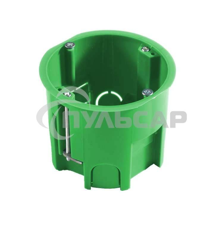 Коробка установочная СП 68х60 для гипсокарт. с метал. лапками HEGEL КУ1205