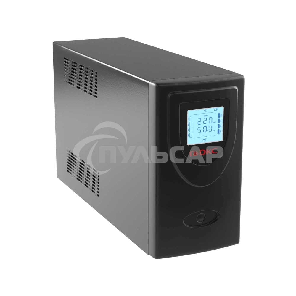 Источник бесперебойного питания ИБП Info LCD 2000В.А IEC (2) Schuko (2) USB + RJ45 DKC INFOLCD2000SI
