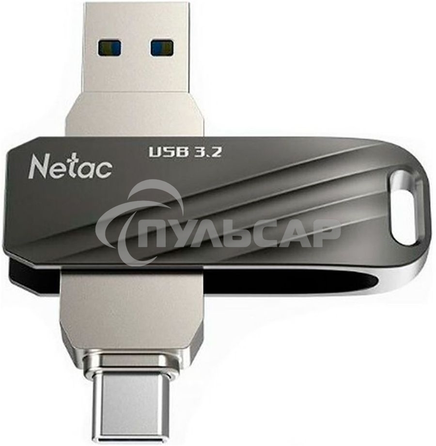 Флешка USB Netac US11 128 Gb USB 3.0+TypeC Dual Flash