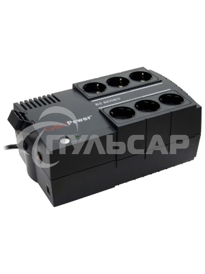 Источник бесперебойного питания CyberPower BS450E черный 450VA