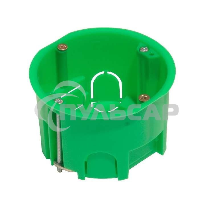 Коробка установочная СП 68х45 для гипсокарт. с метал. лапками HEGEL КУ1202