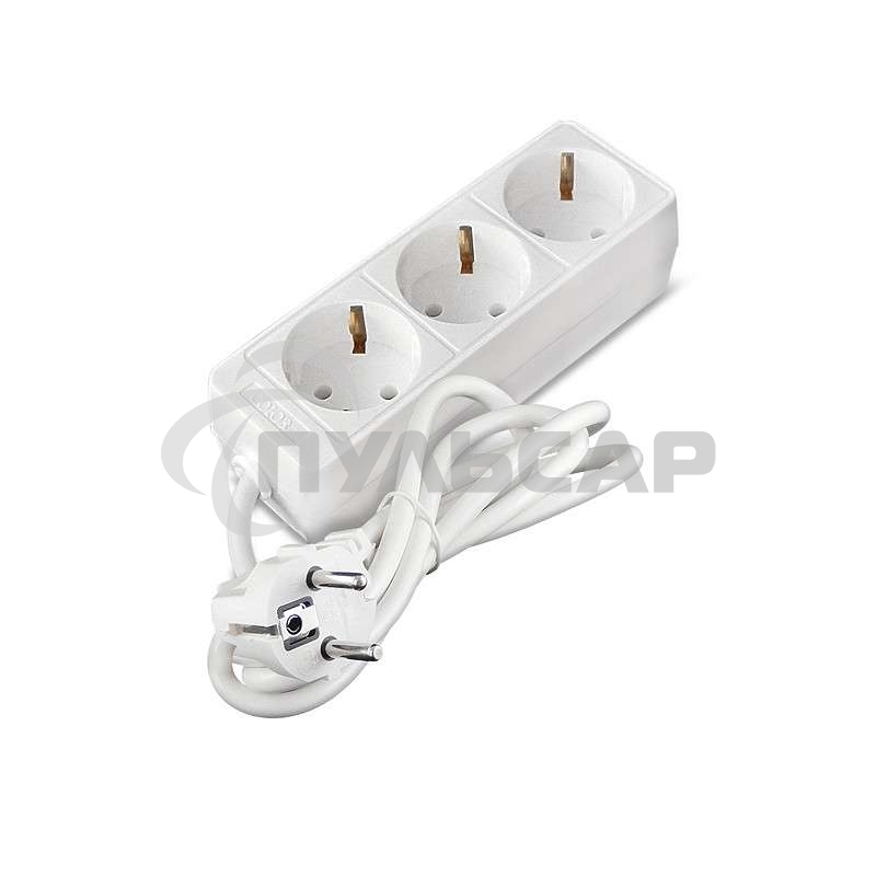 Удлинитель быт. ТМ Союз 2200 Вт 3гн. ПВС 1,5м 481S-9301