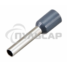 Наконечник штыревой втулочный изолированный F-12 мм 2.5 мм² (НШВи 2.5-12) синий Rexant