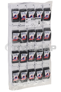 Бокс ОП КМПн 2/2 для 2 авт. выкл. прозр. крышка IP30 ИЭК MKP42-N-02-30-20