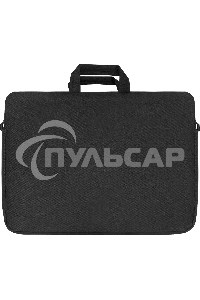 Сумка для ноутбука Defender Monte 17'' черный, органайзер 