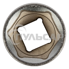 Головка торцевая Matrix, 22 мм, 6-гранная, CrV, под квадрат 1/2