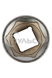 Головка торцевая Matrix, 22 мм, 6-гранная, CrV, под квадрат 1/2