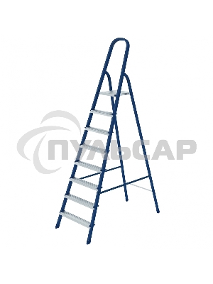 Стремянка Сибртех, 8 ступеней, стальная Сибртех Pоссия 97848
