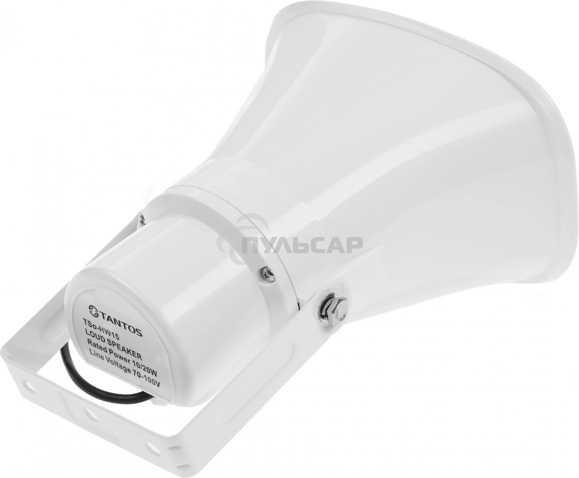 Громкоговоритель Tantos TSo-HW15 рупорный 15Вт белый (00-00026413)