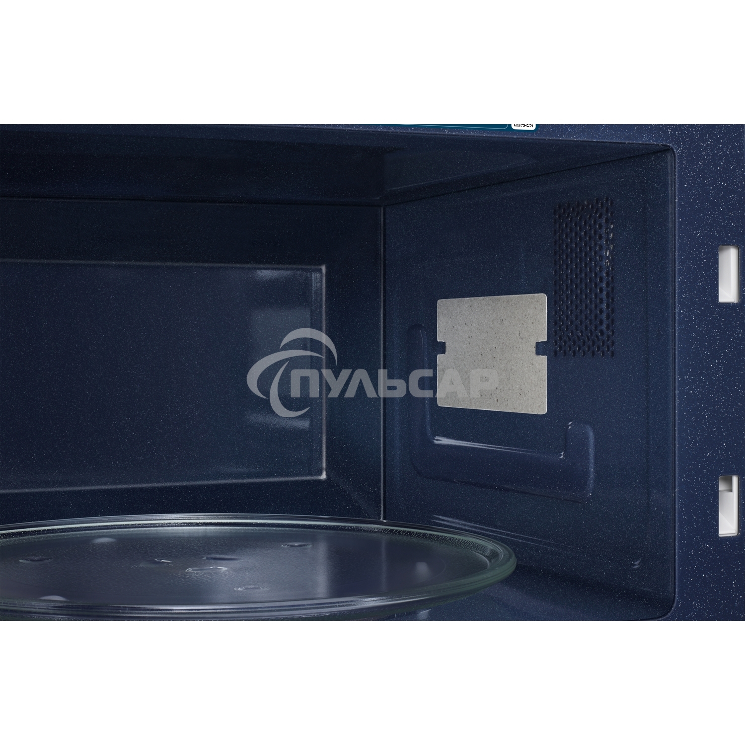 Микроволновая печь Samsung MS23DG4504ATBW нержавеющая сталь/черный, 23 л, 800 Вт, переключатели - сенсор/поворотный механизм