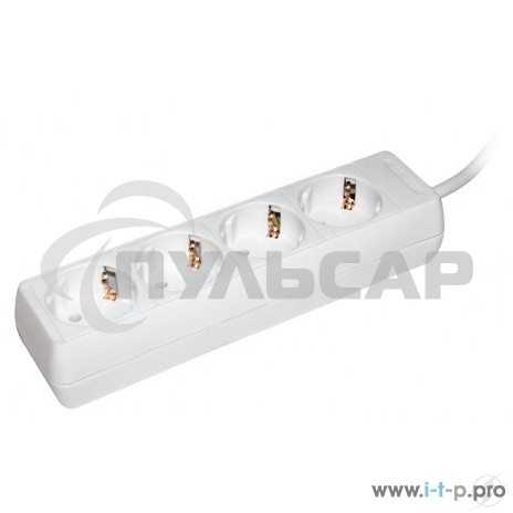 Удлинитель 4х5м с заземл. 16А IP20 У04 2P+PE ИЭК WYP10-16-04-05-Z-N