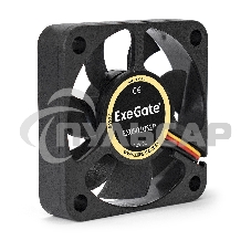 Вентилятор для корпуса ExeGate EX05010S2P черный, 50 мм, 5000 об/мин, 28 дБ, 2 pin