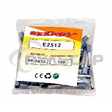 Наконечник штыревой втулочный изолированный F-12 мм 2.5 мм² (НШВи 2.5-12) синий Rexant