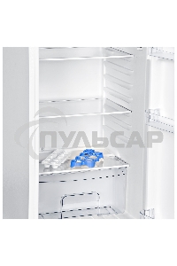 Холодильник Hyundai CT1551WT белый двухкамерный 98/33л морозилка сверху