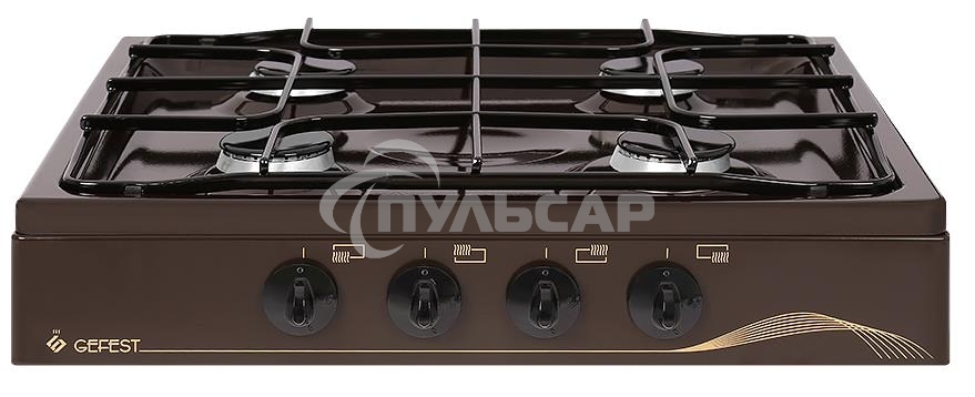 Газовая плитка Gefest ПГ 900-03 К17 коричневый эмалированный металл (настольная)