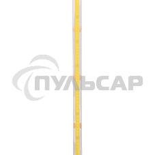Лента светодиодная 24В, COB 10Вт/м, 384 LED/м, 6500K, 8мм, 5м, IP20 Rexant
