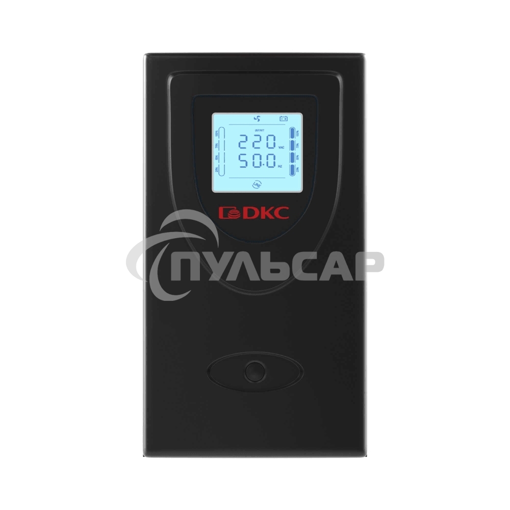 Источник бесперебойного питания ИБП Info LCD 2000В.А IEC (2) Schuko (2) USB + RJ45 DKC INFOLCD2000SI