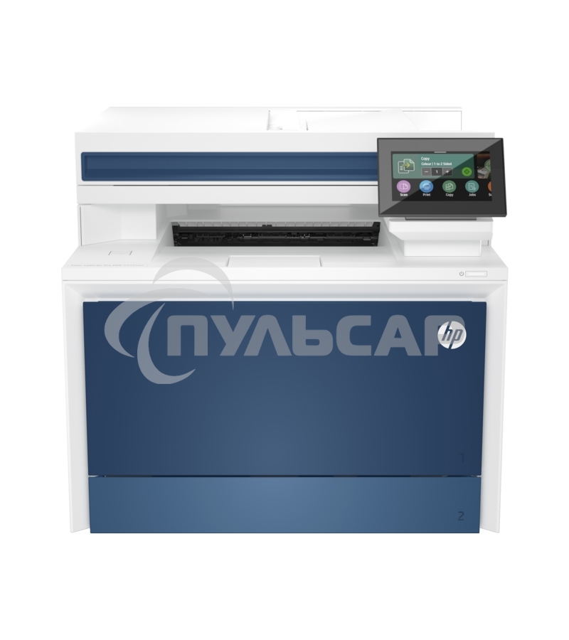 МФУ лазерный HP Color LaserJet Pro MFP 4303fdw (5HH67A), A4, цветной, печ. 33 стр/мин., скан. до 44 стр/мин. (ч/б) 35 стр/мин. (цвет), 600 x 600 dpi (печать) 1200 x 1200 dpi (скан.), Bluetooth, USB, Wi-Fi