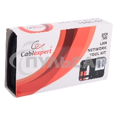 Монтажный инcтрумент Gembird TK-NCT-01 Набор инструментов для работы с локальной сетью (4 предмета) набор