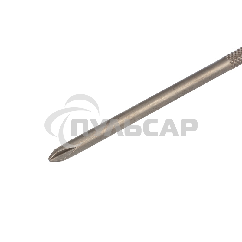 Отвертка крестовая PH 1х100 мм, трехкомпонентная рукоятка, сталь S2 Rexant