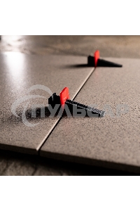 Система выравнивания плитки СВП (клипса/зажим и клин 40/40 шт.) Rexant