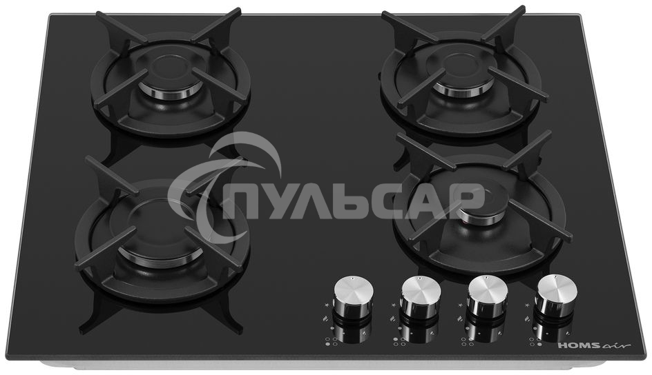 Газовая варочная панель HOMSair HGG641BK