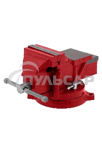 Тиски слесарные Matrix, 100 мм, поворотные, с наковальней