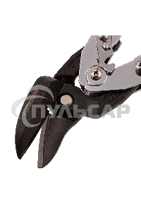 Ножницы по металлу GROSS 78351 усиленные 255мм прямой и правый резсталь-СrMo двухкомп.рукоятки