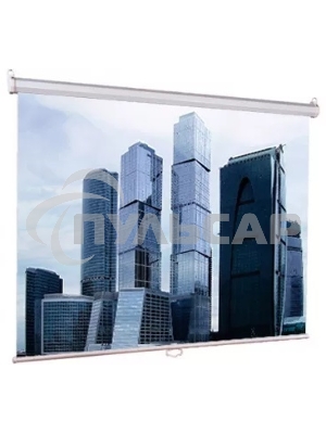 Настенный экран Lumien Eco Picture 120х160см (рабочая область 114х154 см) Matte White восьмигранный корпус, возможность потолочн./настенного крепления, уровень в комплекте, 4:3 (треугольная упаковка)