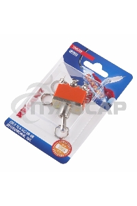 Тумблер 250V 15А (6c) ON-ON двухполюсный(KN-202)Rexant (в упак. 1шт.)