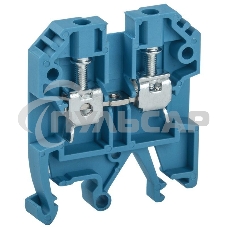 Клемма винтовая КВИ-4кв.мм синяя IEK YZN30-004-K07