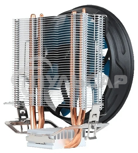 Кулер для процессора AeroCool / Formula Verkho 2 Plus серебристый, 120 мм, алюминий/медь, 2000 об/мин, 26.7 дБ, 4 pin, 115 Вт, 140 мм