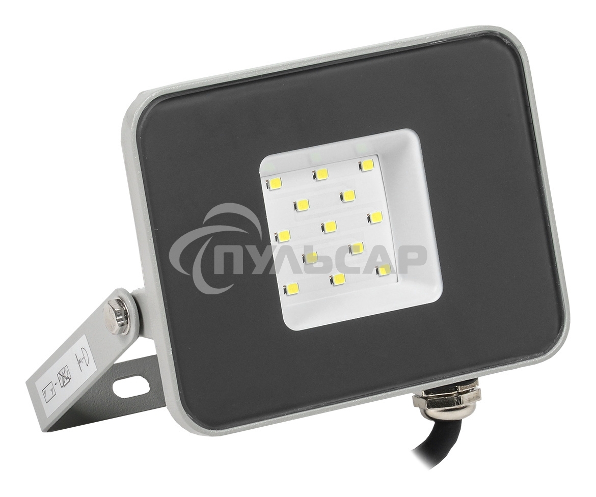 Прожектор Iek LPDO701-10-K03 СДО 07-10 светодиодный серый IP65 6500 K IEK