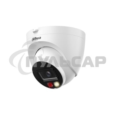 Видеокамера Dahua DH-IPC-HDW2449TP-S-IL-0280B уличная купольная IP-видеокамера 4Мп 1/2.7” CMOS объектив 2.8мм