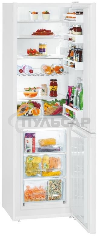 Холодильник Liebherr CUE 3331-26 001 белый двухкамерный 212/84л морозилка снизу