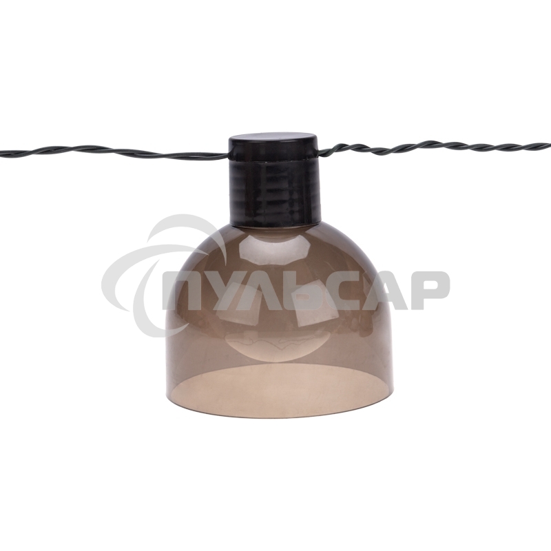 Гирлянда садовая Rexant Эбби, 335 см, 3000К, встроенный аккумулятор, солнечная панель, коллекция Лондон