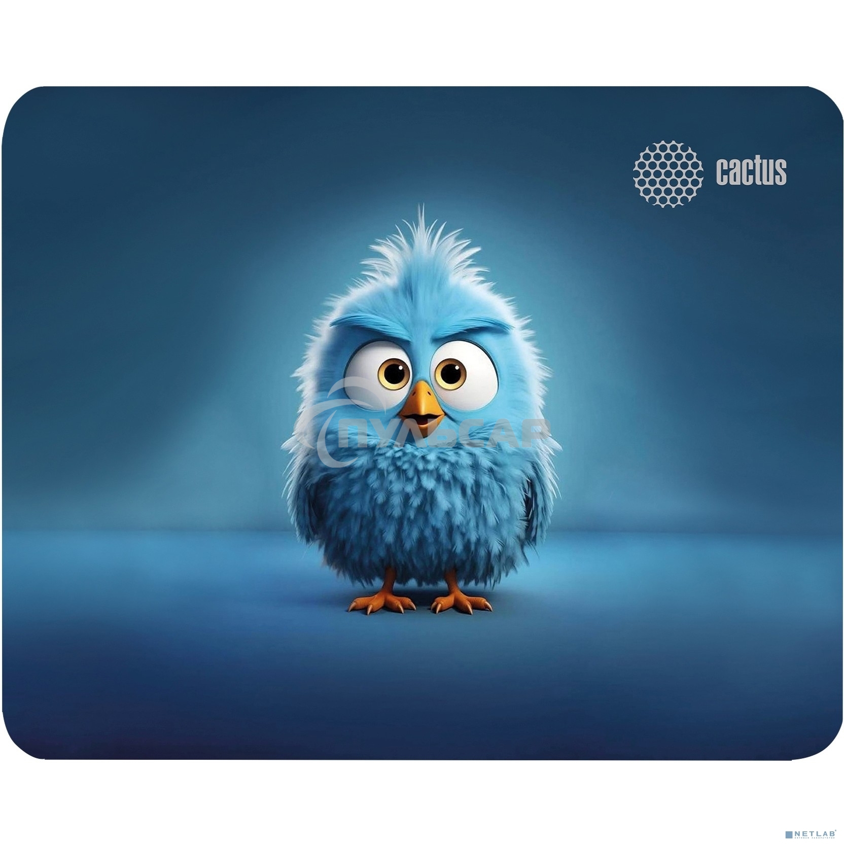 Коврик для мыши Cactus Bird 220x180x2мм (CS-MP-P13XS)
