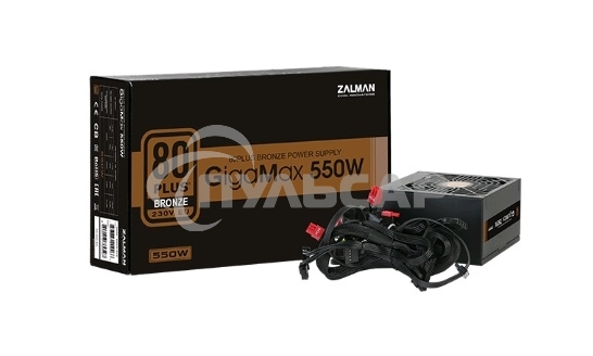 Блок питания Zalman ZM550-GVII, 550Вт, 80 PLUS Bronze, 120мм, черный
