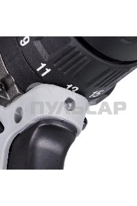 Дрель-шуруповерт ИНТЕРСКОЛ ДАУ-13/18ВК, Аккумуляторный, 18В, 2 АКБ, Ударный, Кейс