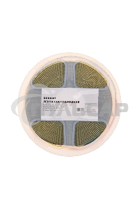 Лента светодиодная 24В, COB 10Вт/м, 384 LED/м, 4000K, 8мм, 5м, IP20 Rexant