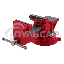 Тиски слесарные Matrix, 100 мм, поворотные, с наковальней