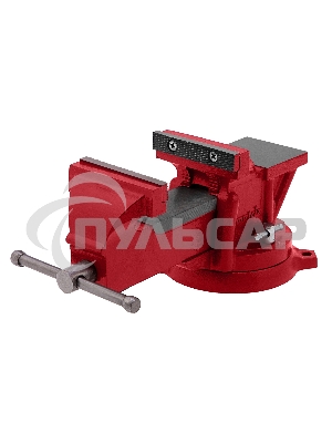 Тиски слесарные Matrix, 100 мм, поворотные, с наковальней