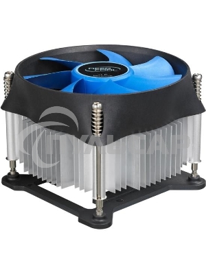 Кулер DEEPCOOL T20P синий/черный 100мм алюминий 2400rpm 33db 95W 60мм
