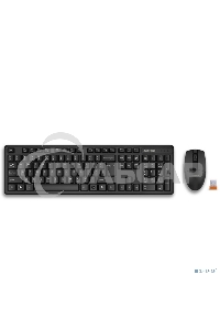 Комплект клавиатура + мышь A4Tech 3330N клав:черный мышь:черный USB беспроводная Multimedia