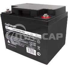 Аккумулятор свинцово-кислотный GoPower LA-12260 12V 26Ah клеммы под болт M5 Аккумулятор свинцово-кислотный GoPower LA-12260 12V 26Ah клеммы под болт M5