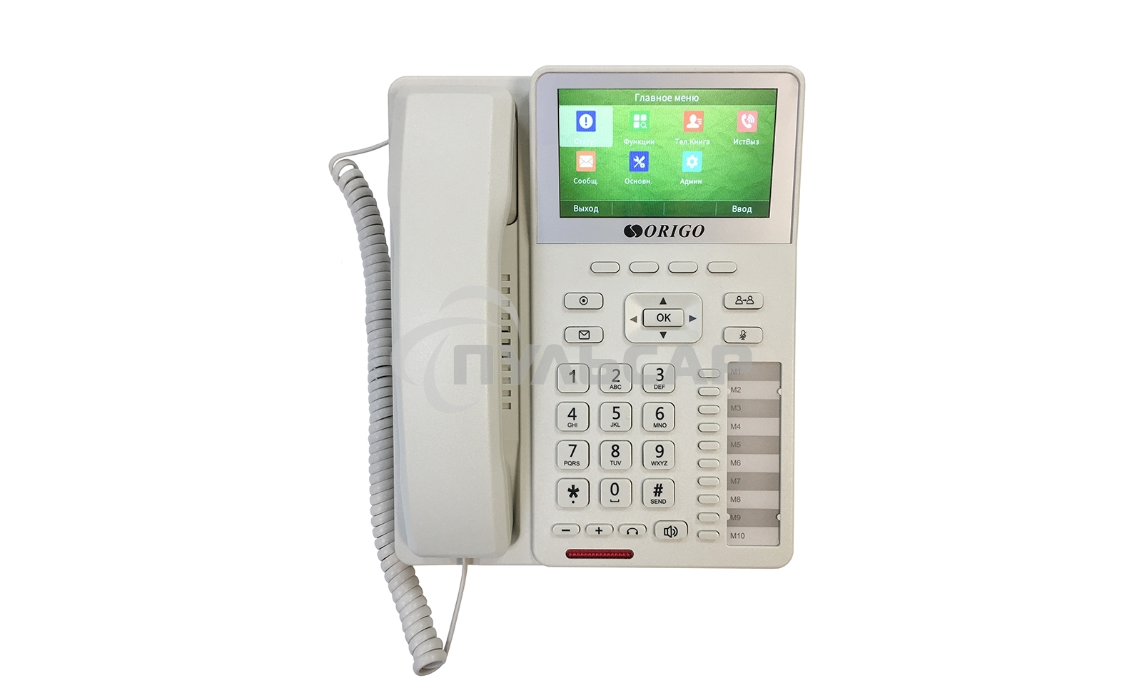 Телефон ORIGO IP-телефон с цветным дисплеем 4.3