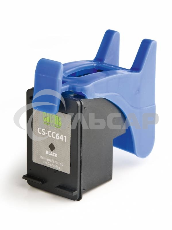 Картридж струйный Cactus CS-CC641 №121XL черный (18 мл.) для HP DJ D1663/D2563/D2663/D5563/F2423/F2483