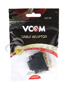 Переходник VCOM HDMI 19F to DVI-D 25M позолоченные контакты <VAD7818> 