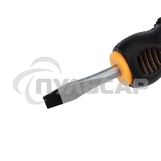 Отвертка шлицевая SL 6х40 мм, двухкомпонентная рукоятка Rexant