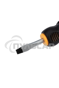 Отвертка шлицевая SL 6х40 мм, двухкомпонентная рукоятка Rexant